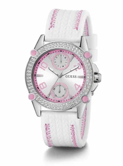 Guess Damen Armbanduhr Sporty Spice 38 mm Armband Leder GW0554L1