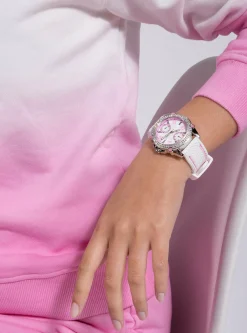 Guess Damen Armbanduhr Sporty Spice 38 mm Armband Leder GW0554L1