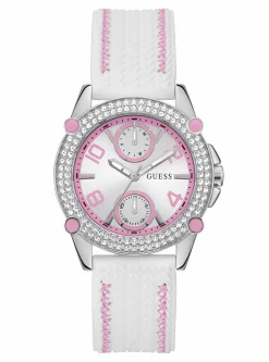 Guess Damen Armbanduhr Sporty Spice 38 mm Armband Leder GW0554L1