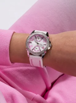 Guess Damen Armbanduhr Sporty Spice 38 mm Armband Leder GW0554L1