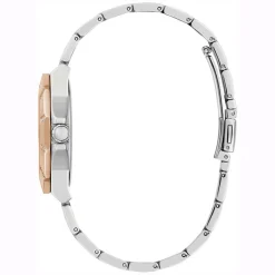 Guess Damen Armbanduhr Sunray Multifunktion rosegold, silber 36 mm GW0616L3