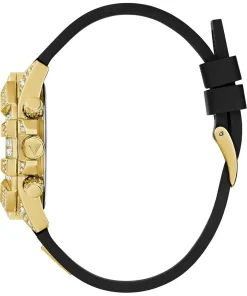 GUESS Damen Armbanduhr 40th Anniversary Special Edition Leopard Gold-Ton GW0814L3