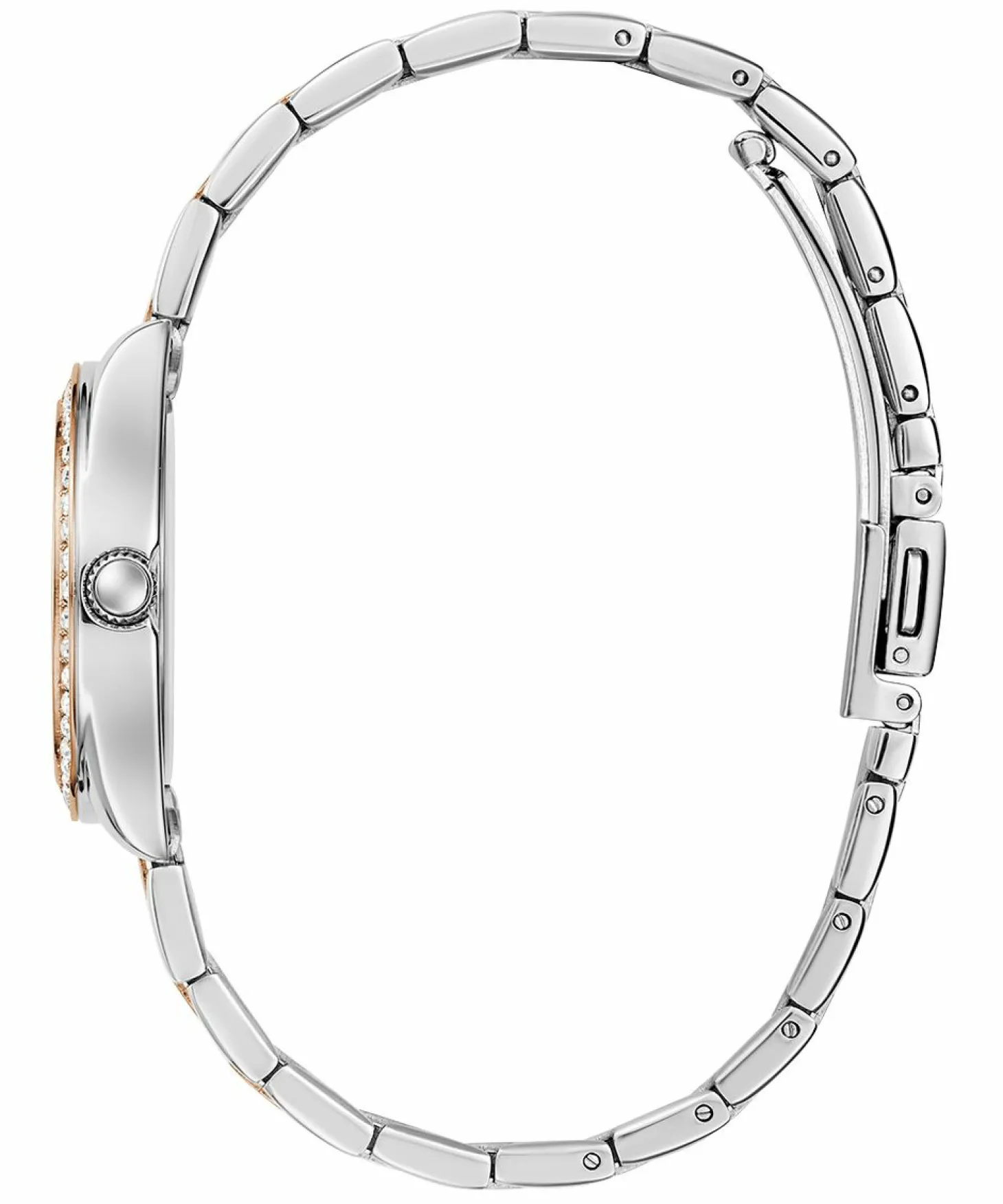 Guess Damen Armbanduhr 2-Tone GD MINI LUNA GW0841L3