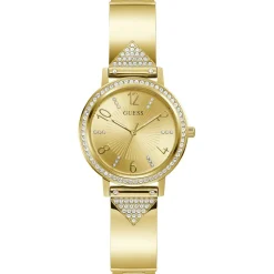 Guess Damen Armbanduhr Tri Luxe goldfarben GW0474L2