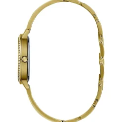 Guess Damen Armbanduhr Tri Luxe goldfarben GW0474L2