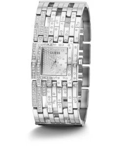 Guess Damen Armbanduhr WATERFALL silber 22 mm GW0441L1