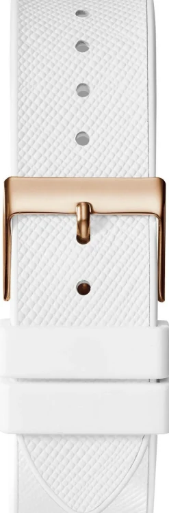 Guess Damen Armbanduhr weiß Armband GW0105L3