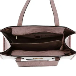 Guess Damen Handtasche G Status Tote Natural / Light Rose HWWK9198220NLR