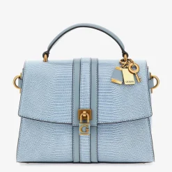 Guess Damen Handtasche Ginevra Hellblau HWKB8734200LDE