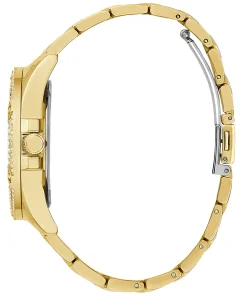 Guess Damen Multifunkion Armbanduhr Queen gold 40 mm GW0464L2