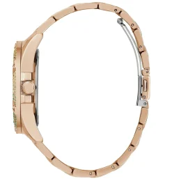 Guess Damen Multifunkion Armbanduhr Queen roségold, mehrfarbig 40 mm GW0464L5