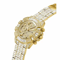 Guess Damen Multifunktionsuhr ICONIC 40th Anniversary Limited Edition Gold GW0812L2