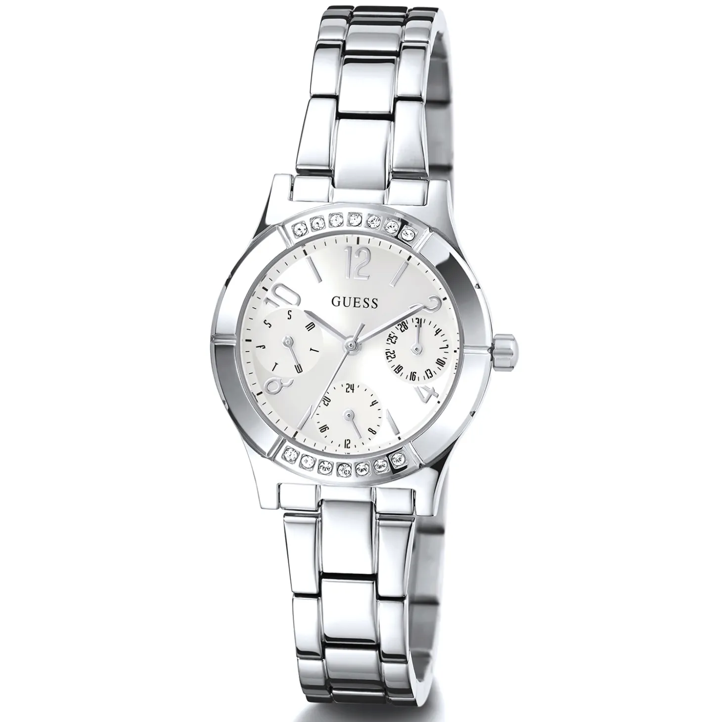 Guess Damen-Armbanduhr Piper Silber GW0413L1