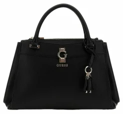 GUESS Handtasche Damen Jorah Luxury Satchel Schwarz HWBG9331060 BLA