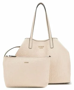 GUESS Handtasche Damen Vikky II Stone HWBG9318290‑STO