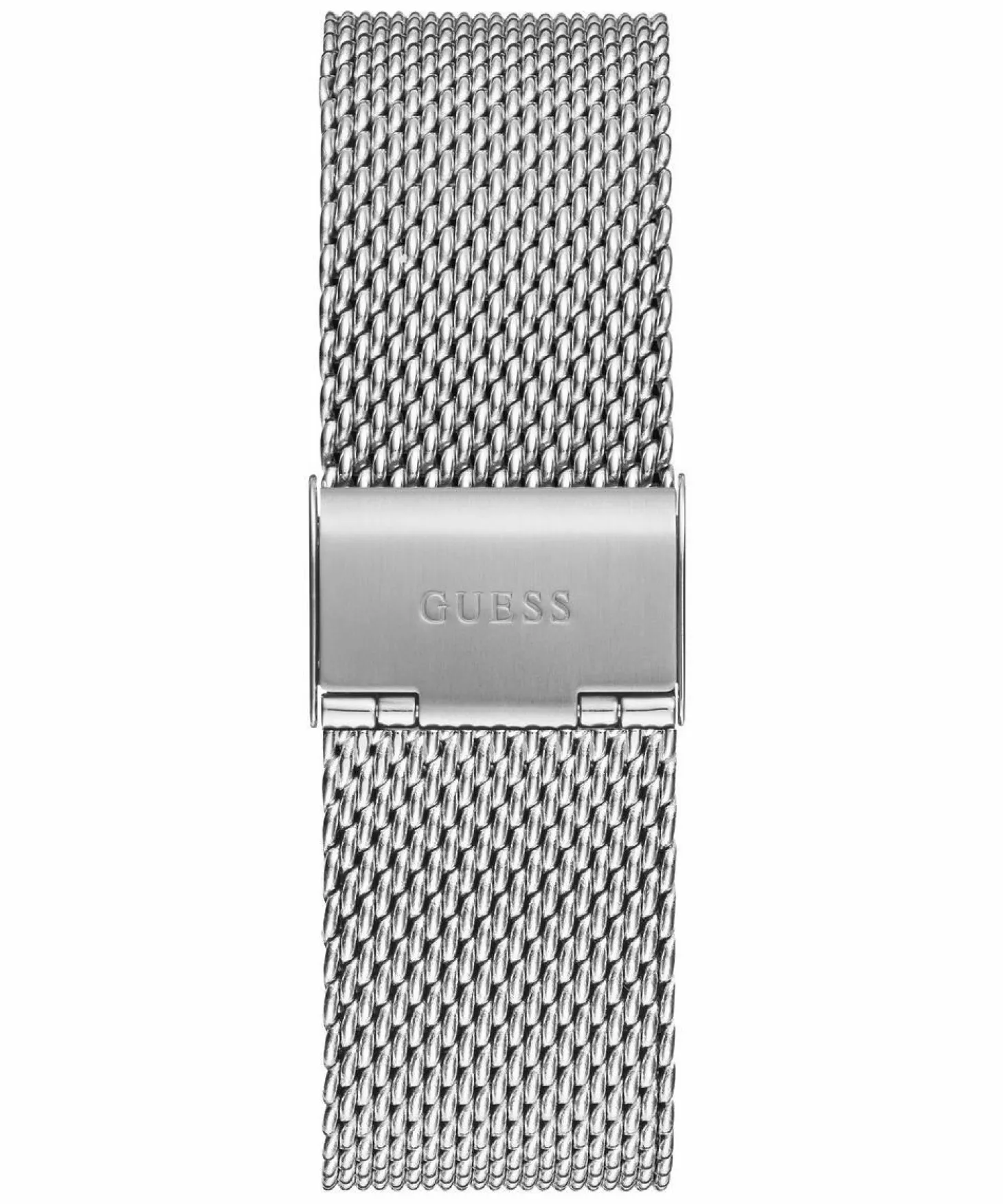 Guess Herren Armbanduhr REPUTATION silber, schwarz 44 mm GW0710G1