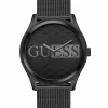 Guess Herren Armbanduhr REPUTATION schwarz 44 mm GW0710G3