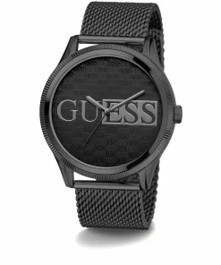 Guess Herren Armbanduhr REPUTATION schwarz 44 mm GW0710G3