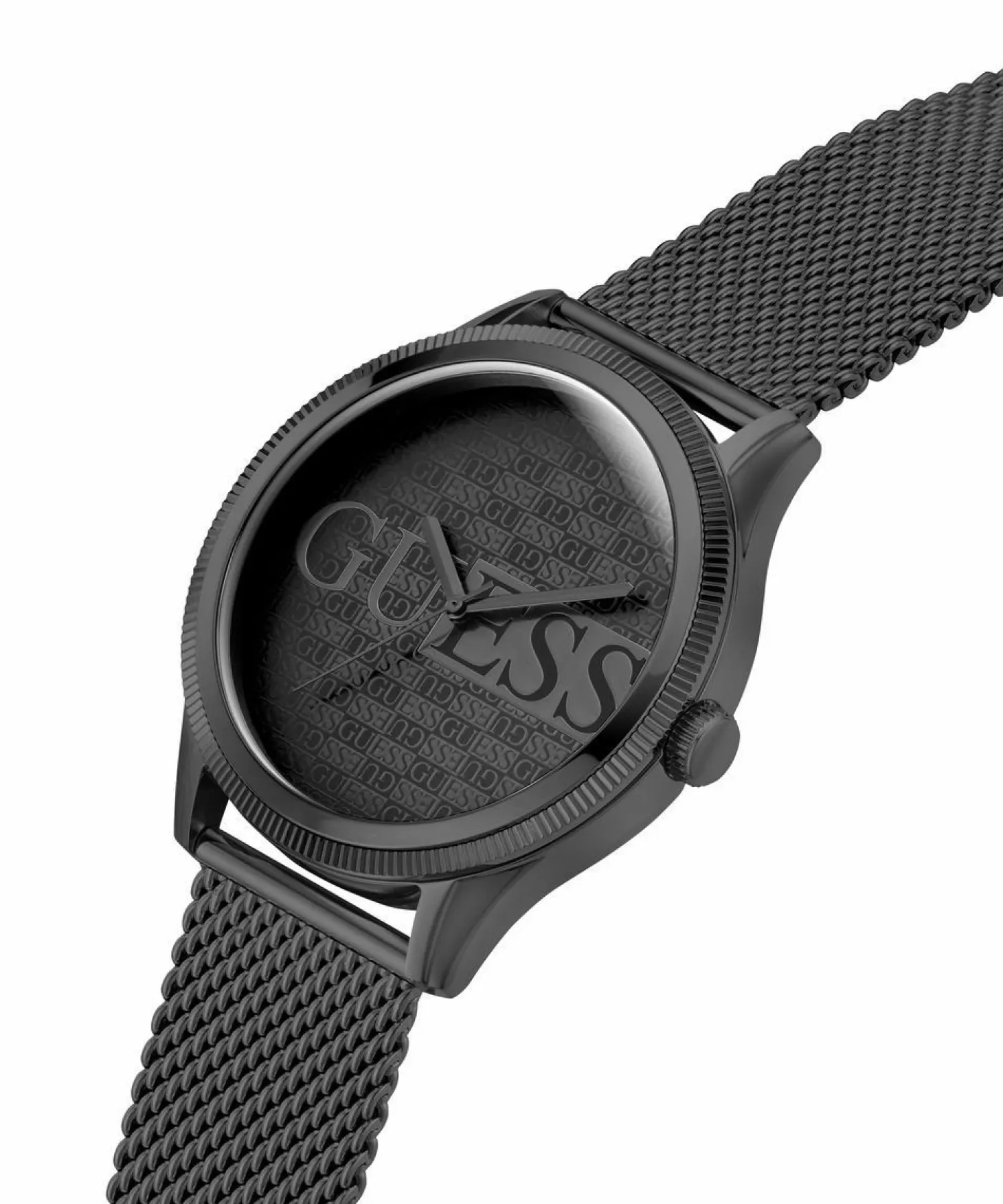 Guess Herren Armbanduhr REPUTATION schwarz 44 mm GW0710G3