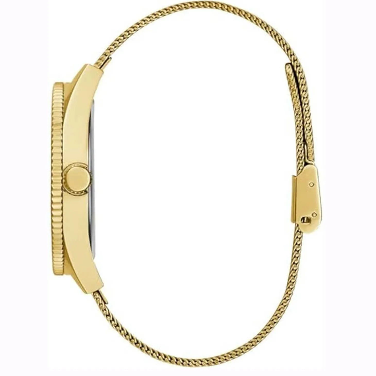 Guess Herren Armbanduhr Noble gold, grün GW0495G4