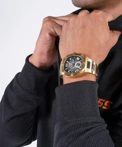 Guess Herren Armbanduhr 42 mm Armband Edelstahl GW0572G2