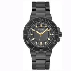 Guess Herren Armbanduhr Active Life Track schwarz 44 mm GW0426G3