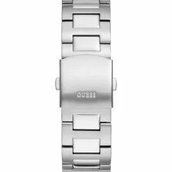 Guess Herren Armbanduhr Active Life Track silber, schwarz 44 mm GW0426G1
