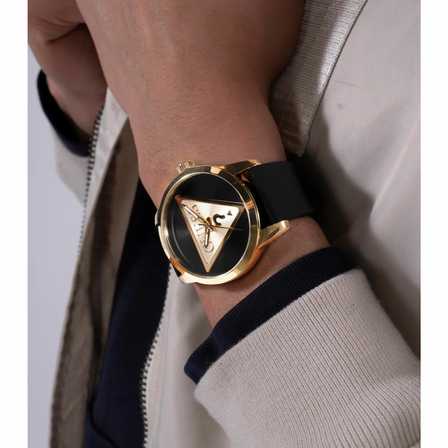 Guess Herren Armbanduhr BADGE GW0781G4