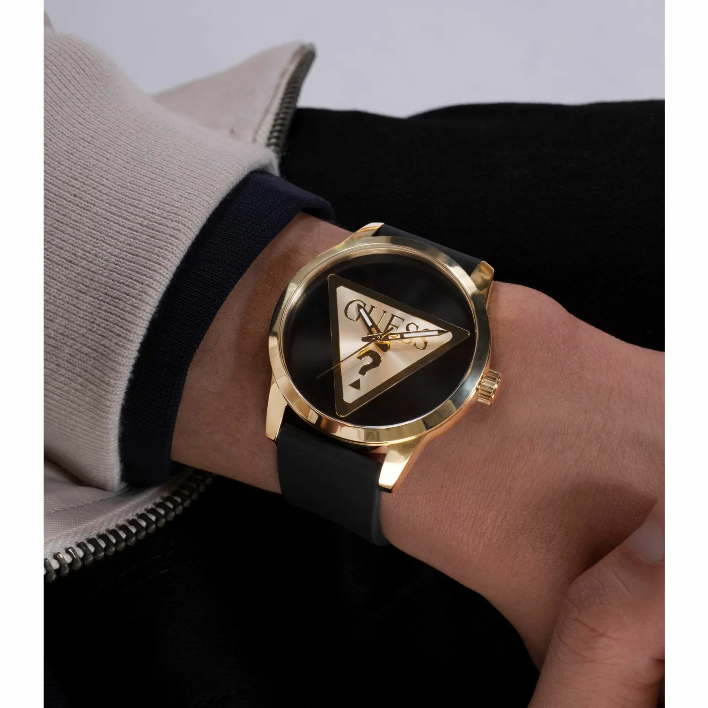 Guess Herren Armbanduhr BADGE GW0781G4