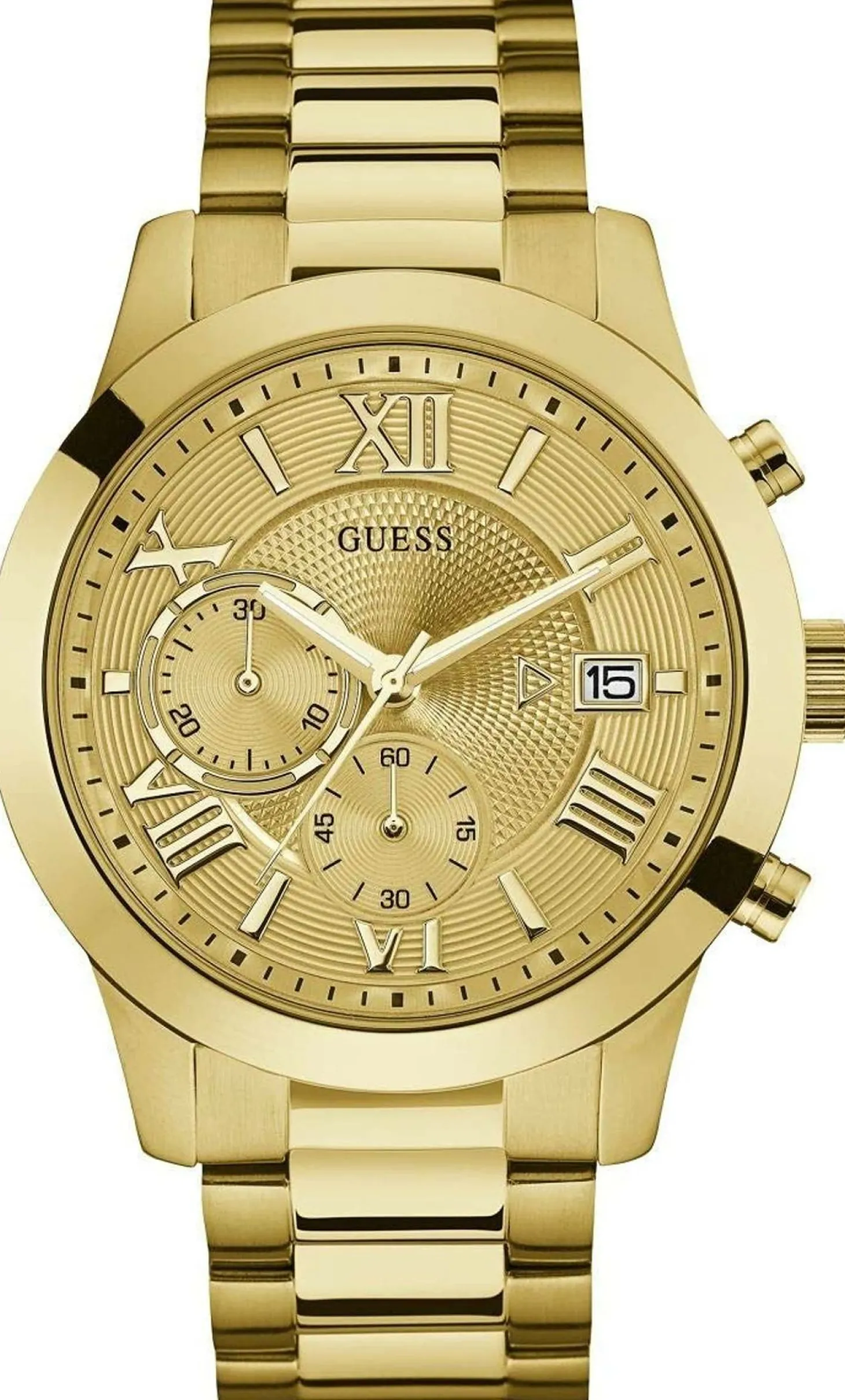 Guess Herren Armbanduhr Chronograph Atlas W0668G4