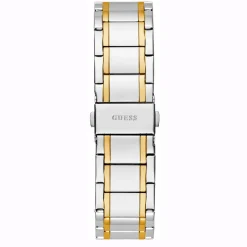 Guess Herren Armbanduhr Dex 44 mm silber, gold GW0626G4