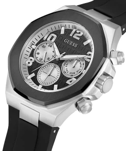 Guess Herren Armbanduhr EMPIRE  46 mm Armband Silikon GW0583G1