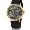 Guess Herren Armbanduhr G BOSSED in Schwarz und Goldton 44 mm GW0625G2