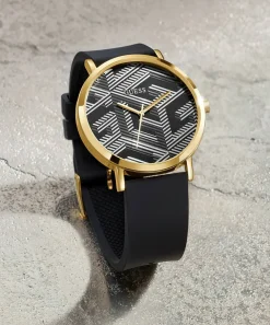 Guess Herren Armbanduhr G BOSSED in Schwarz und Goldton 44 mm GW0625G2