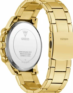 Guess Herren Armbanduhr gold GD WALKER GW0900G3