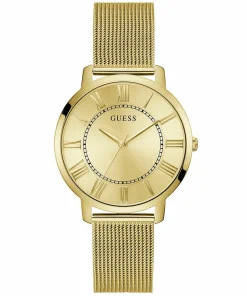 Guess Herren Armbanduhr gold KING GW0832G1
