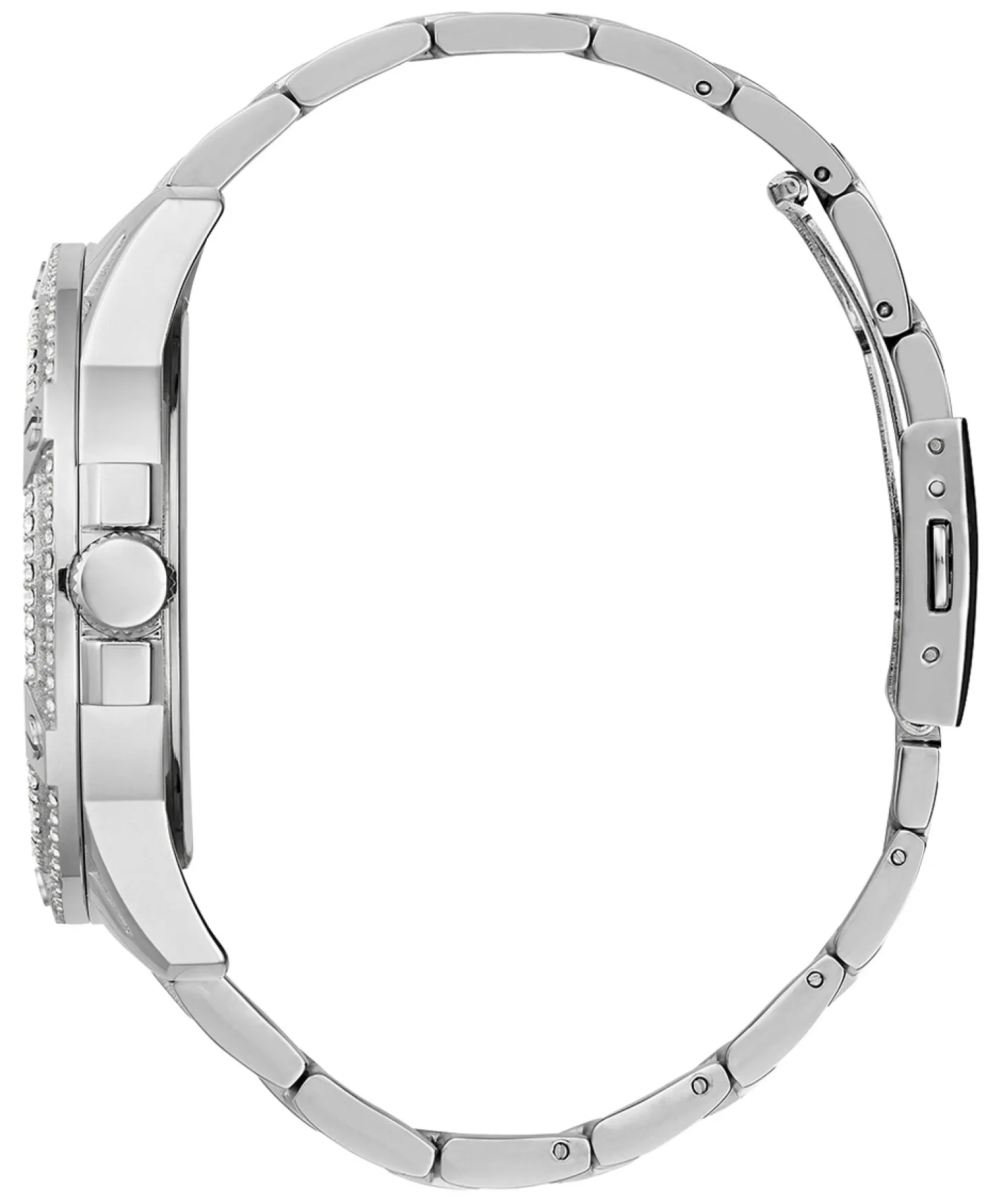 Guess Herren Armbanduhr KING silber GW0497G1
