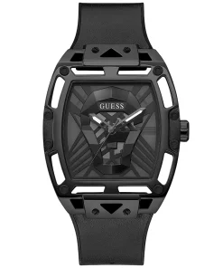 Guess Herren Armbanduhr Legend schwarz GW0500G2 44mm
