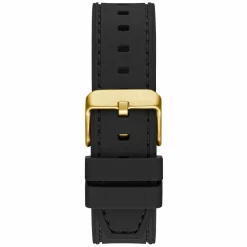 Guess Herren Armbanduhr Multifunktion Headline schwarz, gold 42 mm GW0571G3