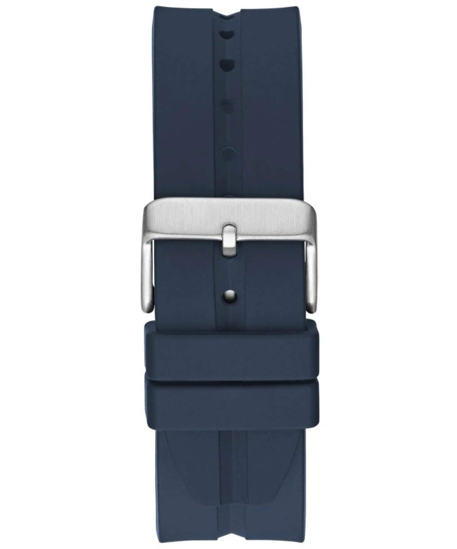 Guess Herren Armbanduhr Multifunktionsuhr Skeleton Leo blau, silber GW0637G1