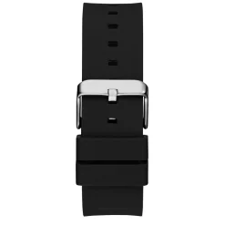 Guess Herren Armbanduhr Multifunktion Jet schwarz, silber 45 mm GW0491G3