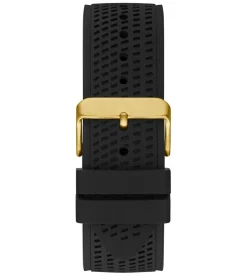 Guess Herren Armbanduhr Multifunktionsuhr Skeleton Trophy schwarz 46 mm GW0333G2