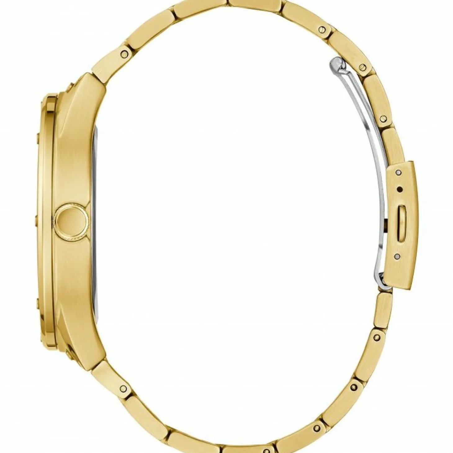 Guess Herren Armbanduhr Multifunktionsuhr Scope gold 44 mm GW0454G2