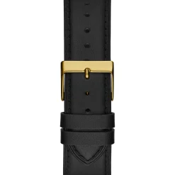 Guess Herren Armbanduhr Multifunktionsuhr Tailor schwarz, gold 42 mm GW0389G2