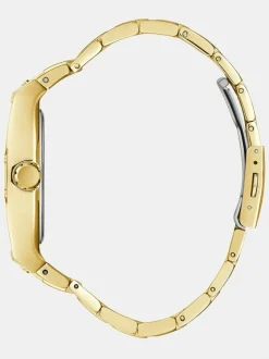 Guess Herren Armbanduhr Phoenix 43 mm Minimalistischer Stil Armband Edelstahl GW0387G1