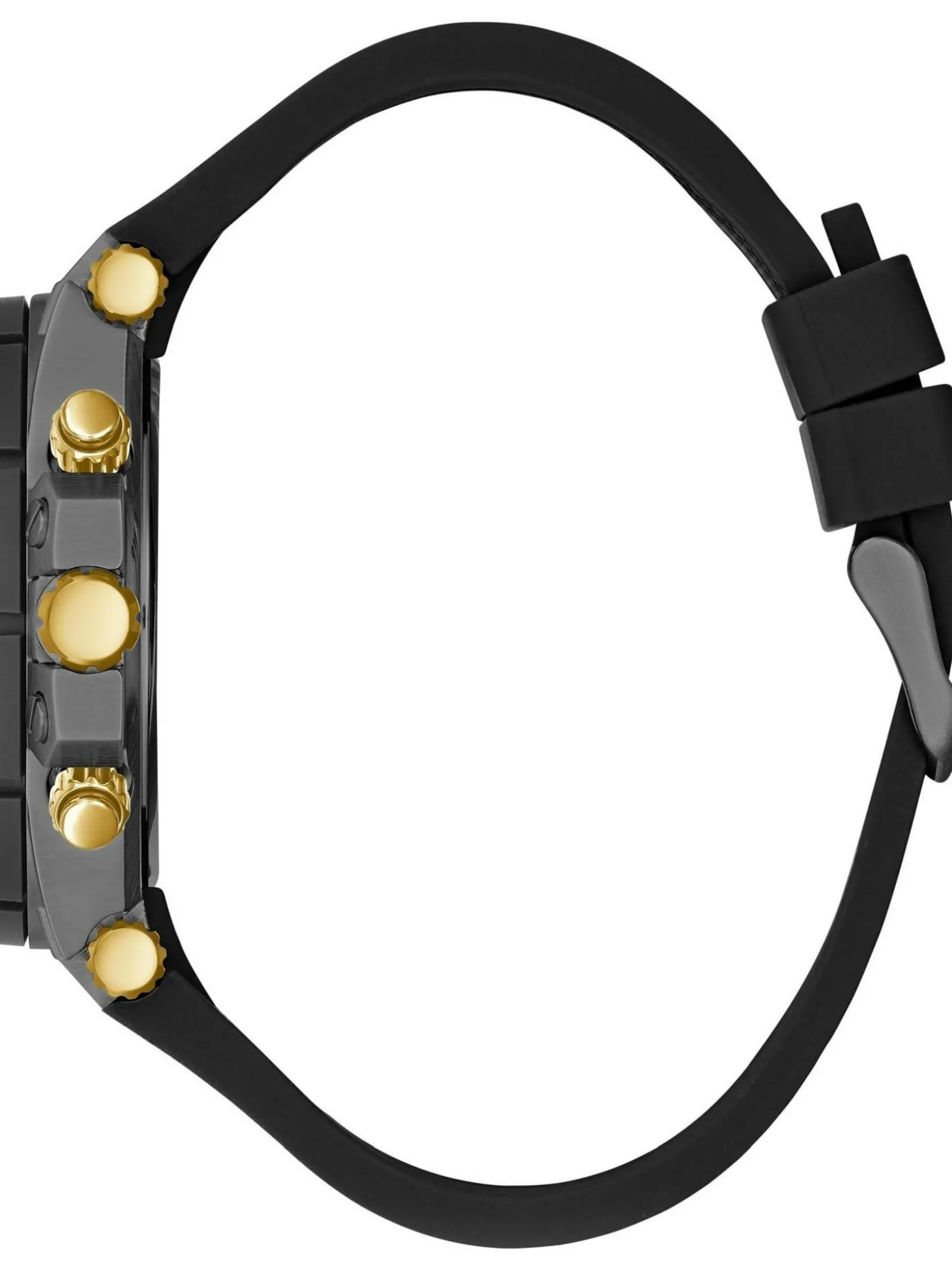 Guess Herren Armbanduhr Pilot 48 mm Mehrfarbiges Armband Armband Silicone and fabric GW0415G3