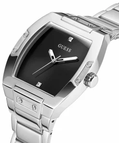 Guess Herren Armbanduhr Phoenix 43 mm Minimalistischer Stil Armband Edelstahl GW0387G1