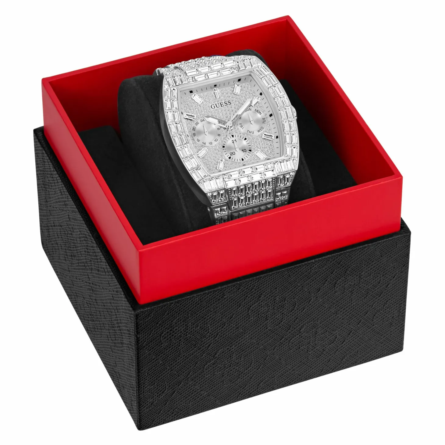 Guess Herren Armbanduhr Phoenix Crystal