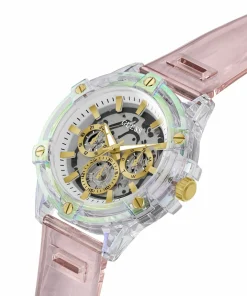 Guess Herren Armbanduhr rosa Tucker GW0806G4