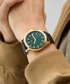 Guess Herren Armbanduhr Schwarz/Gold GD DEX GW0846G1